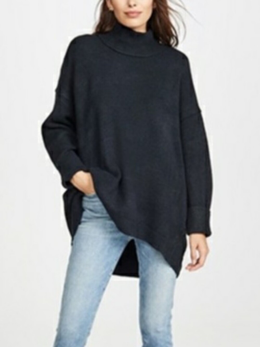 Free People Afterglow Oversized Mock Neck Sweater - Picture 8 of 11